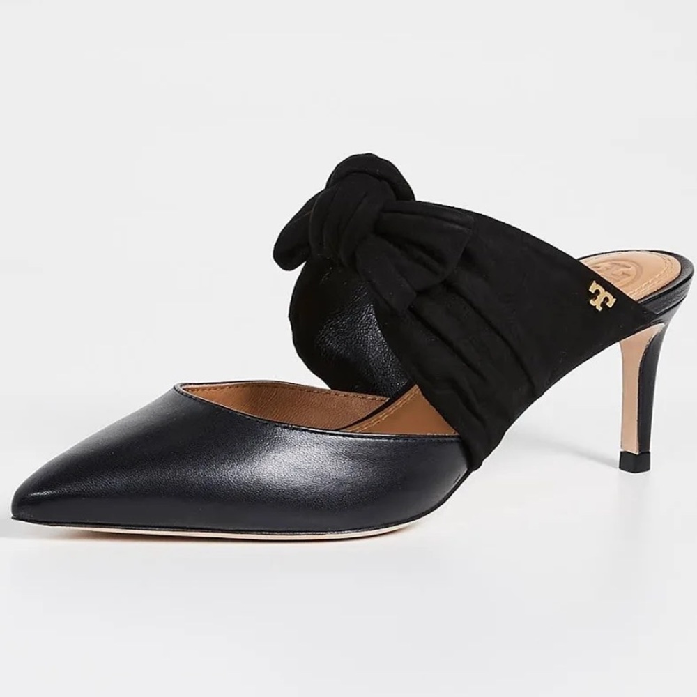 Tory Burch Eleanor Mule in Black  | Size 9.5